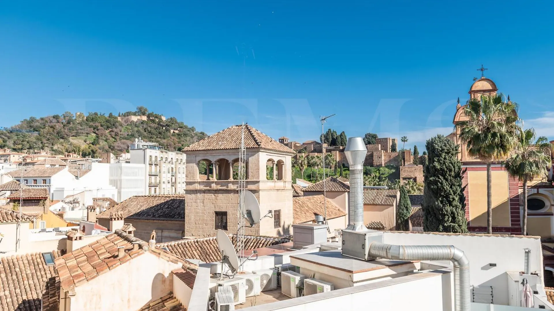 Apartmán Penthouse With Terrace And Cathedral Views By Rems Màlaga